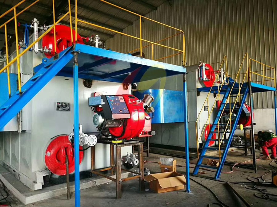 10 Tons/H SZS Gas Steam Boiler Applied in Plate Industry