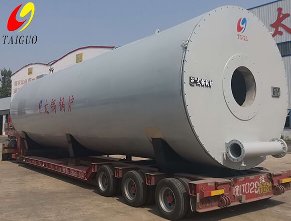 Gas oil fired thermal oil boiler shipped to Egypt