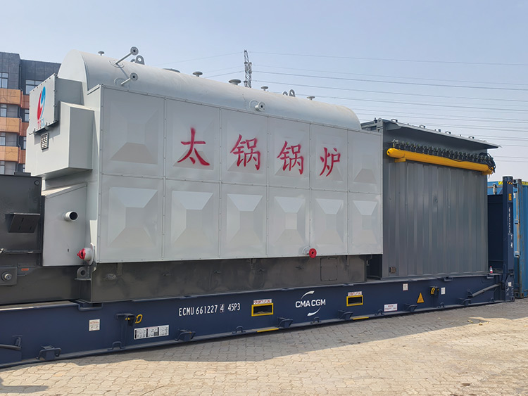 DZL biomass boiler shipped to Mexico