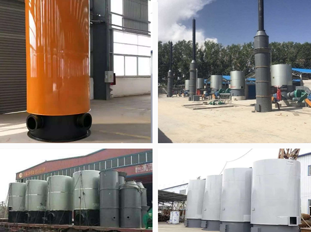 LRF Vertical Biomass Hot Air Furnace