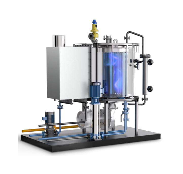 Fully Premixed Gas Steam Boiler