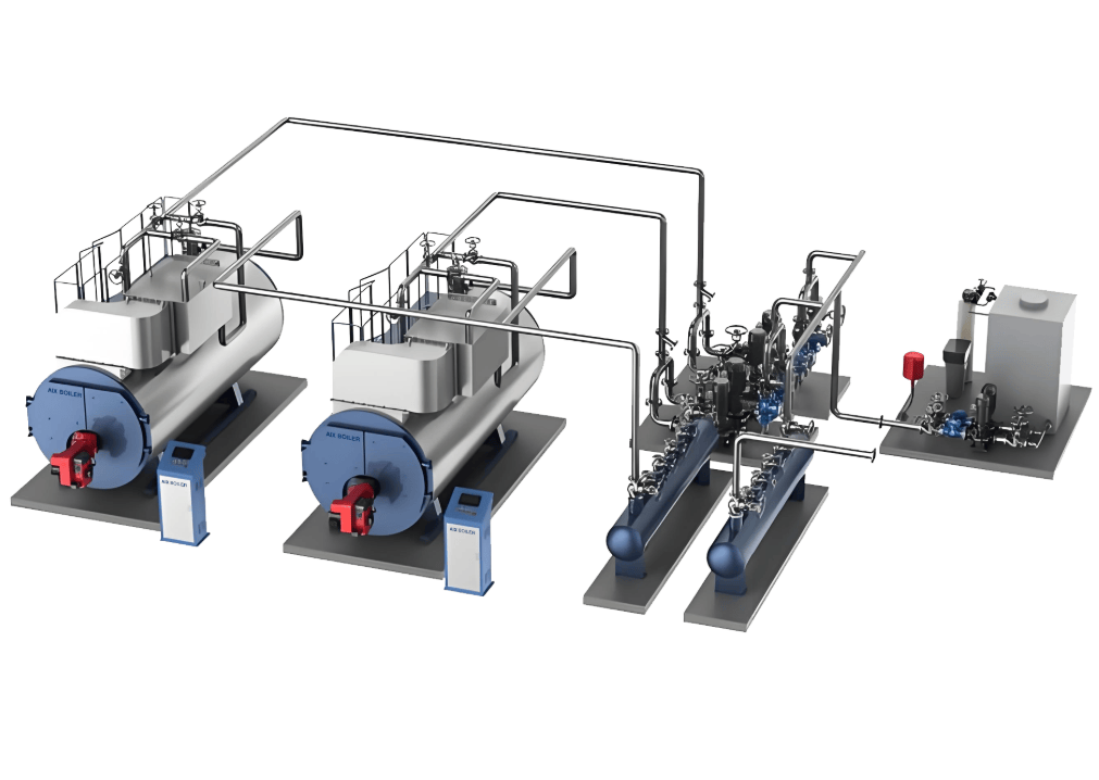 WNS Oil Gas Steam Boiler